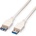 Roline Cable USB3.0 A-A M/F, 0.8m, beige, Stantard S3011 (S3011)