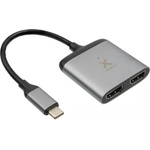 Xtorm Адаптер Xtorm - 8913, USB-C/2x HDMI, черен (8913)