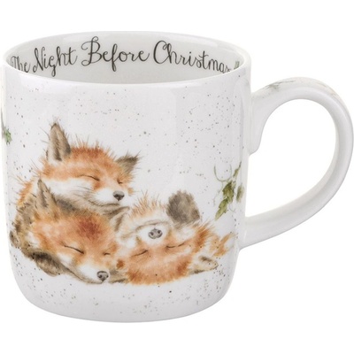 Royal Worcester Vánoční porcelánový Wrendale Designs The Night Before Christmas 310 ml