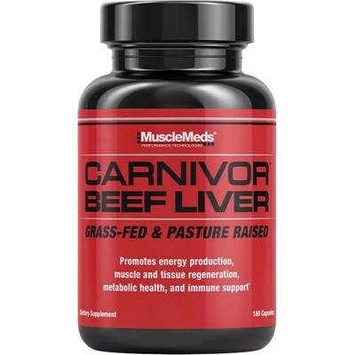 MuscleMeds Beef Liver | Grass-Fed & Pasture Raised [180 капсули]