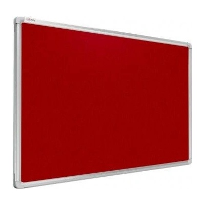Allboards TF64CE Textilní nástěnka červená 60 x 40 cm