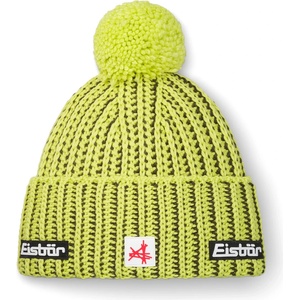 Eisbär Зимна шапка (beanie) Eisbär Ronda Pompon Mütze Ski Austria Beanie - Winter Lemon / Outdoor Green - размер One Size (904-6949-0311)