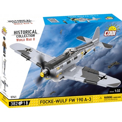 Cobi 5741 World War II Nemecké stíhacie lietadlo Focke-Wulf FW 190 A-3