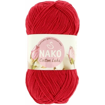 Nako Cotton Luks 97590 červená