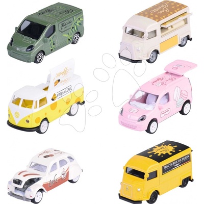 Majorette Autíčko French Touch Deluxe Cars kovové s odpružením a sběratelským boxem délka 7,5 cm 6 různých druhů