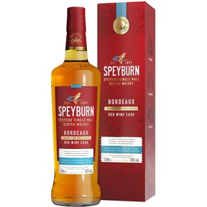 Speyburn Bordeaux Red Wine Cask - малцово шотландско уиски 1L