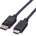 Roline Кабел DisplayPort 1.1 DP - HDMI 2K60Hz, M/M, 3 м, черен 11.04. 5782-10 (11.04.5782-10)