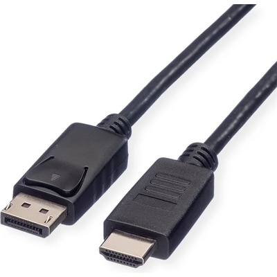 Roline Кабел DisplayPort 1.1 DP - HDMI 2K60Hz, M/M, 3 м, черен 11.04. 5782-10 (11.04.5782-10)