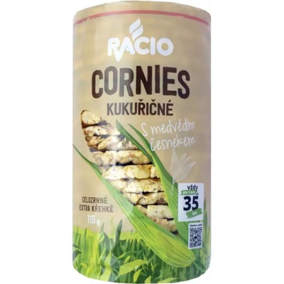 Racio Cornies Kukuřičné s medvědím česnekem 115 g