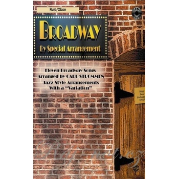 BROADWAY JAZZ ARRANGEMENTS + CD / priečna flauta