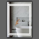 Lidiya Mirror Огледало за баня LED осветление LM Radiance Veil 800×1200мм