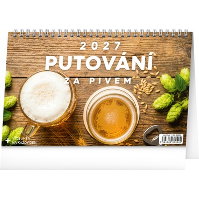 NOTIQUE Stolní Putování za pivem 23,1 x 14,5 cm 2027
