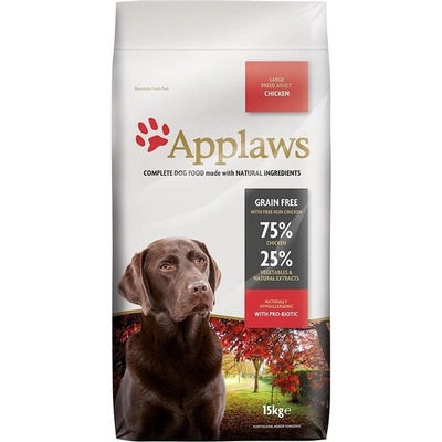 Applaws Куче Възрастни Големи Породи Пиле 15 кг