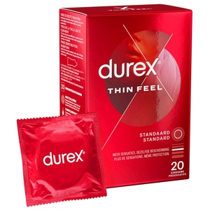 Durex Thin Feel - Condoms - 20 Pieces