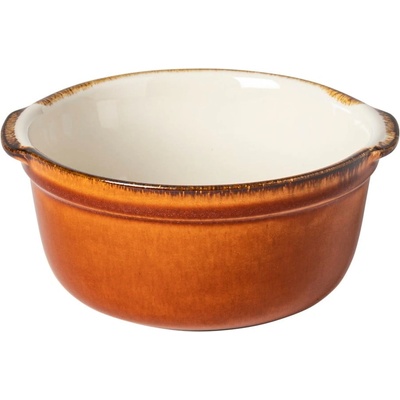 Casafina Miska z kameniny Poterie cihlovo béžová 560 ml