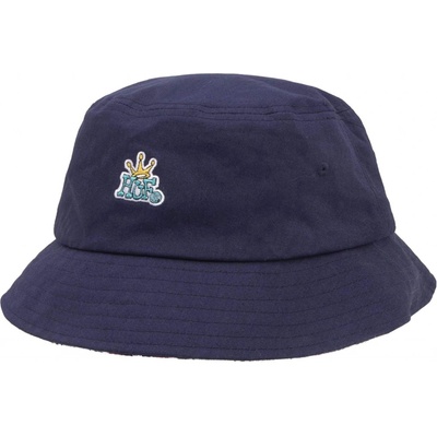 Huf Crown Reversible Bucket Hat Navy Blazer