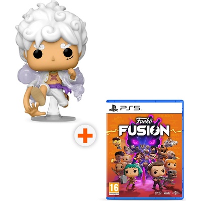 10: 10 Games Funko Fusion (PS5) + Фигура Funko POP! Animation: One Piece - Luffy Gear Five #1607