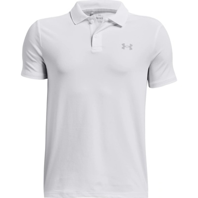 Under Armour Тениска Under Armour UA Performance Polo-WHT 1377346-100 Размер YXS