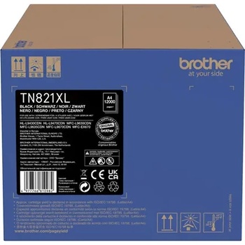 Image 1 of Brother КАСЕТА ЗА BROTHER HL L9430CDN/L9470CDN/L9630CDN/L9670CDN - Black - HIGH CAPACITY - PN TN821XLBK (TN-821XLBK) (101BRATN821XLBK)