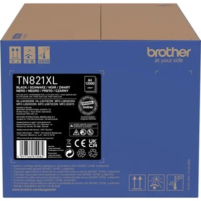 Brother КАСЕТА ЗА BROTHER HL L9430CDN/L9470CDN/L9630CDN/L9670CDN - Black - HIGH CAPACITY - PN TN821XLBK (TN-821XLBK) (101BRATN821XLBK)