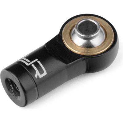 Yeah Racing Kovový AL kulový čep M3 5 ks Černý opačný závit