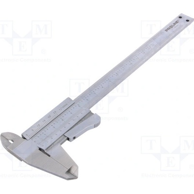 PROLINE 20515 Posuvné měřítko; Rozsah:0÷150mm; s analogovým odečtem