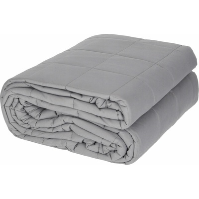 4FIZJO Záťažová prikrývka antistresová záťažová prikrývka 6,8 kg sivá 200x150