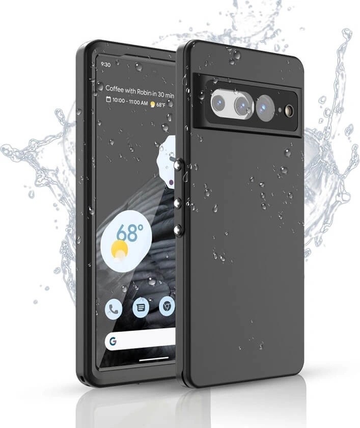 4smarts Водоустойчив Калъф за Google Pixel 7 Pro, 4Smarts Active Pro Stark Case, Черен (540446)