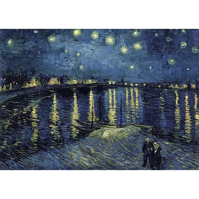 Ravensburger - Puzzle Vincent van Gogh: Notte stellata - 1 000 piese