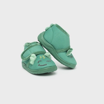 Image 1 of Mayoral Пантофки фантазия за бебе момче в зелено Майорал