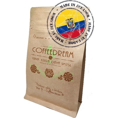 COFFEEDREAM Káva EKVÁDOR VILCABAMBA Jemné mletí český turek 250 g