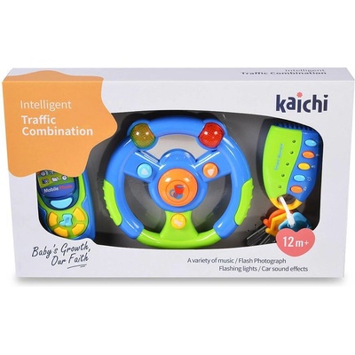 Kaichi Комплект музикален волан, телефон и ключодържател K999-81B 108151 (108151)
