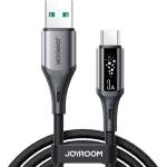 JOYROOM Кабел за данни JOYROOM STARTALK USB - Type-C, 120cm, BLACK S-A60 A-C 3A 1.2M BLACK (S-A60 A-C 3A 1.2M BLACK)