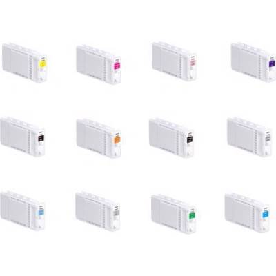 Epsonblaek Пълен комплект мастилници 350 мл за Epson SureColor P7500 og P9500