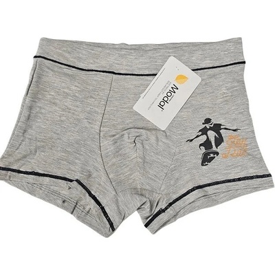 Chlapčenské modalové boxerky Stay Rad bledošedá