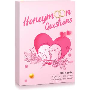 Spielehelden Honeymoon Questions, Игра с карти, Повече от 100 въпроса, Подаръчна кутия на английски език (PLAY2-20) (PLAY2-20) - klarstein