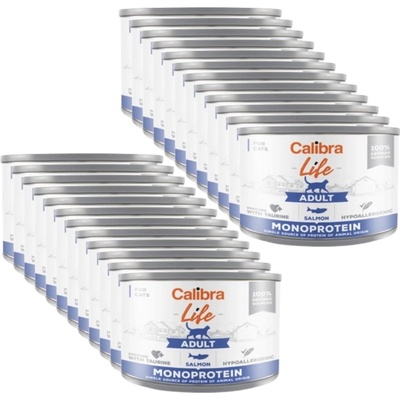Calibra Cat Adult Life Сьомга 24x200г