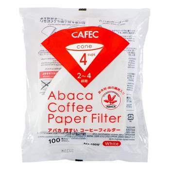 Cafec Abaca 100 бр. - Бяло, 02 (AC4-100W)
