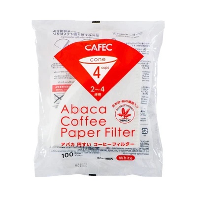 Cafec Abaca 100 бр. - Бяло, 02 (AC4-100W)