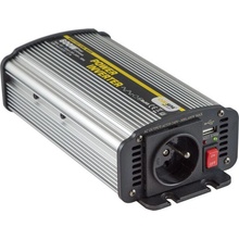 Carspa CAR600U-122 12V/230V+USB 600W, modifikovaná sinus