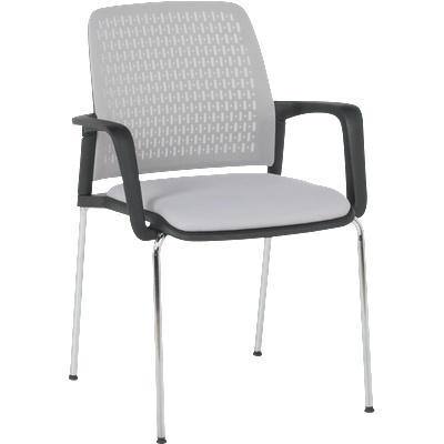 Bittel Посетителски стол Carmen 1138 CH - светлосив (3520901_3)