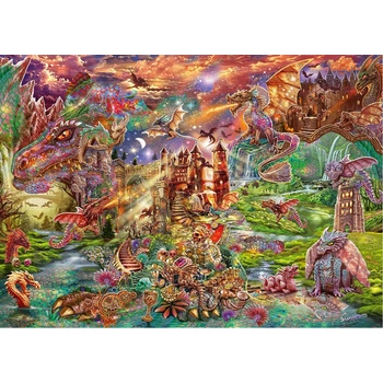 Schmidt Spiele - Puzzle The Dragon's Treasure 2000 - 2 000 piese