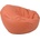Pufrelax Пуф круша 520л. , Nirvana Gigant - Orange, PU кожа, Пълнеж от полистиролни перли