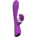 XMS Мулти-функционален Вибратор за g-точка "roar purple" 21.5 см Орална любов