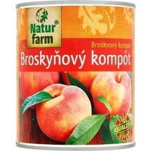 Natur Farm Broskyňový kompót 820 g