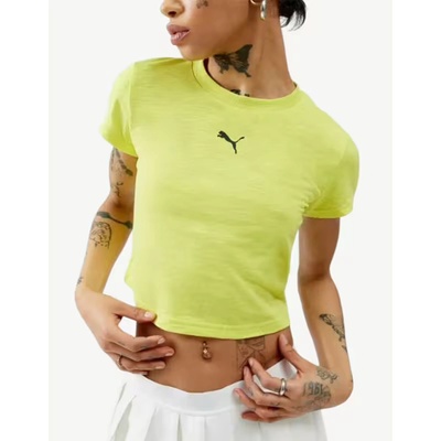 PUMA Dare To Baby Tee Yellow