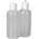 Basic Nature Бутилка за вода Basic Nature Flask with Flap Pourer - Transparent - размер 120 ml (533-1639-0111)