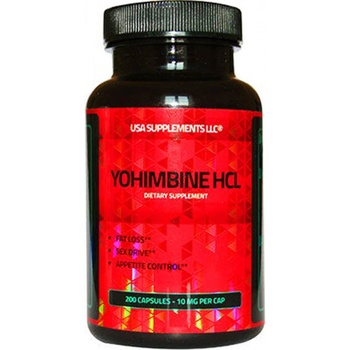 USA Supplements LLC Yohimbine HCL 10 200 tablet
