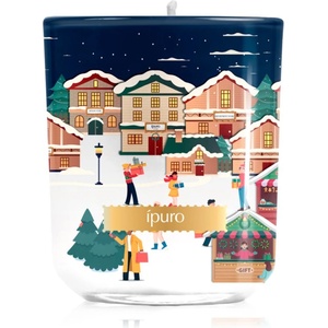 ipuro Christmas Town Festive Rush ароматна свещ с капак 270 гр
