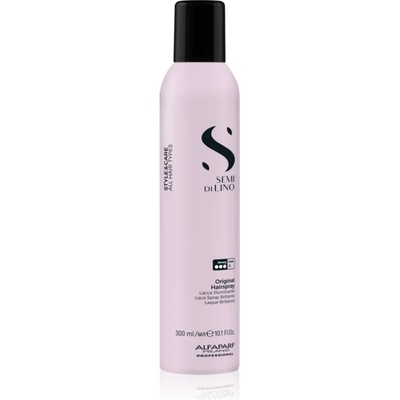 Alfaparf Milano Semi di Lino Style&Care Original Hairspray лак за коса със силна фиксация за блясък за всички видове коса 300ml